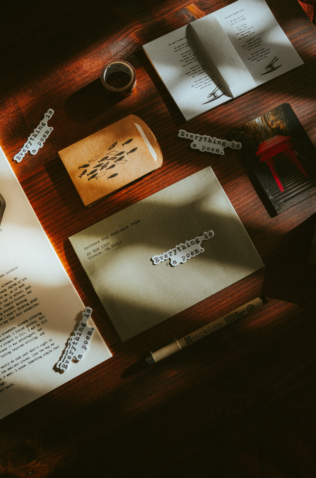 Letters for Ordinary Days — Monthly Mail Club