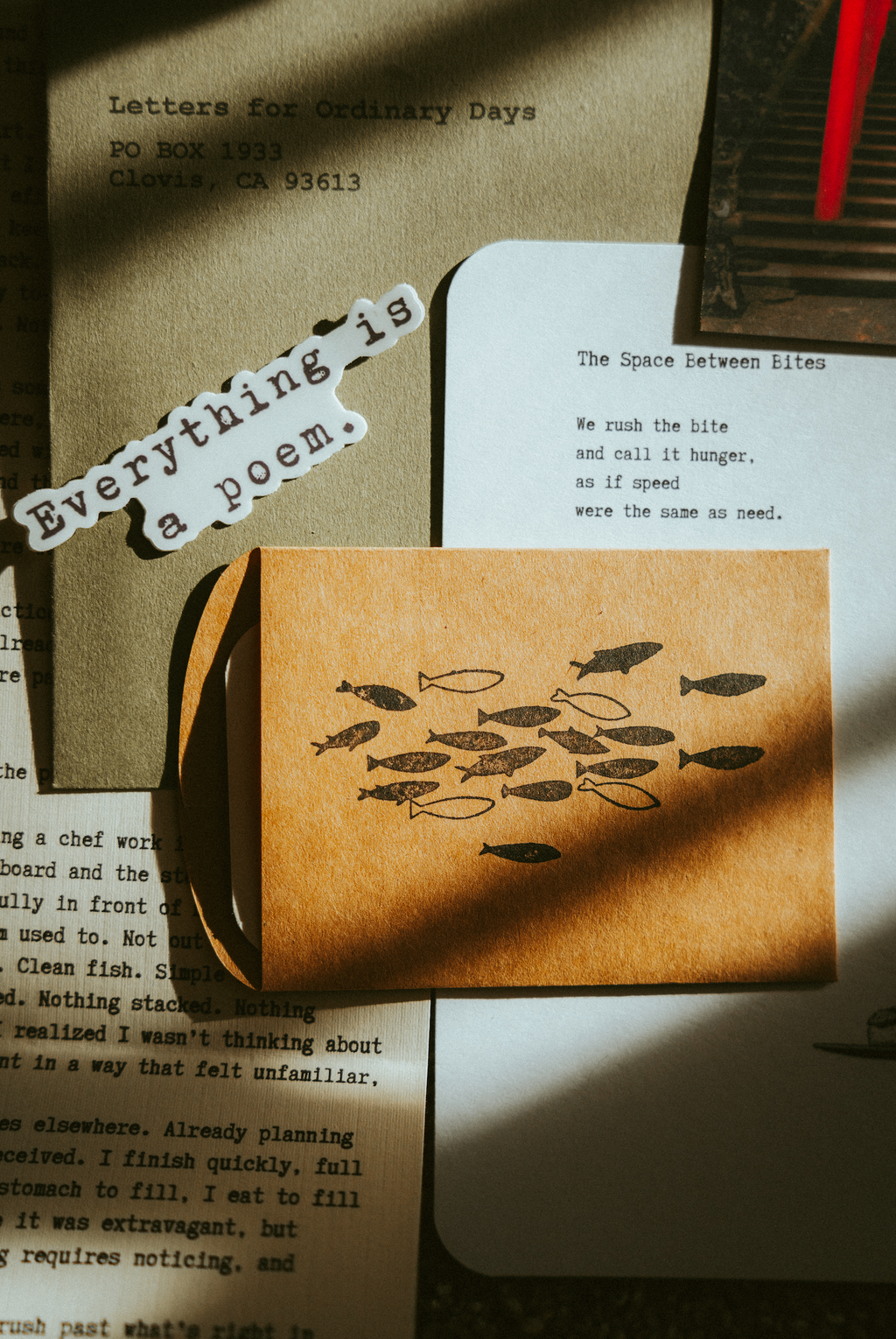 Letters for Ordinary Days — Monthly Mail Club